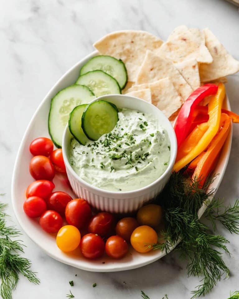 Creamy Cottage Cheese and Herb Avocado Dip Recipe