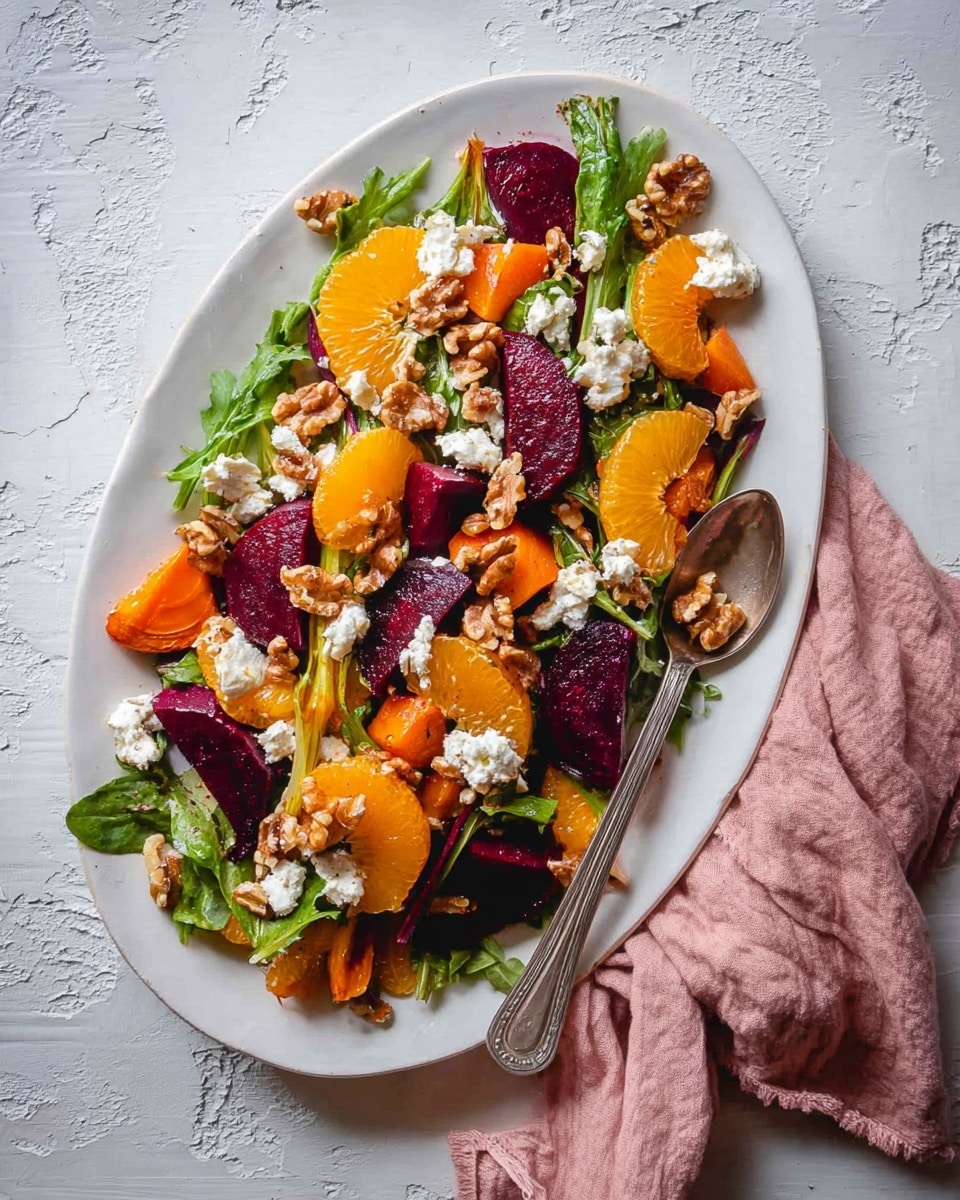 Beets Salad with Citrus Tarragon Dressing Recipe