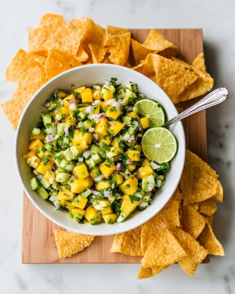 Spicy Avocado Mango Salsa Recipe