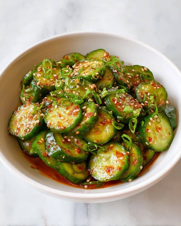 15-Minute Spicy Cucumber Salad Recipe