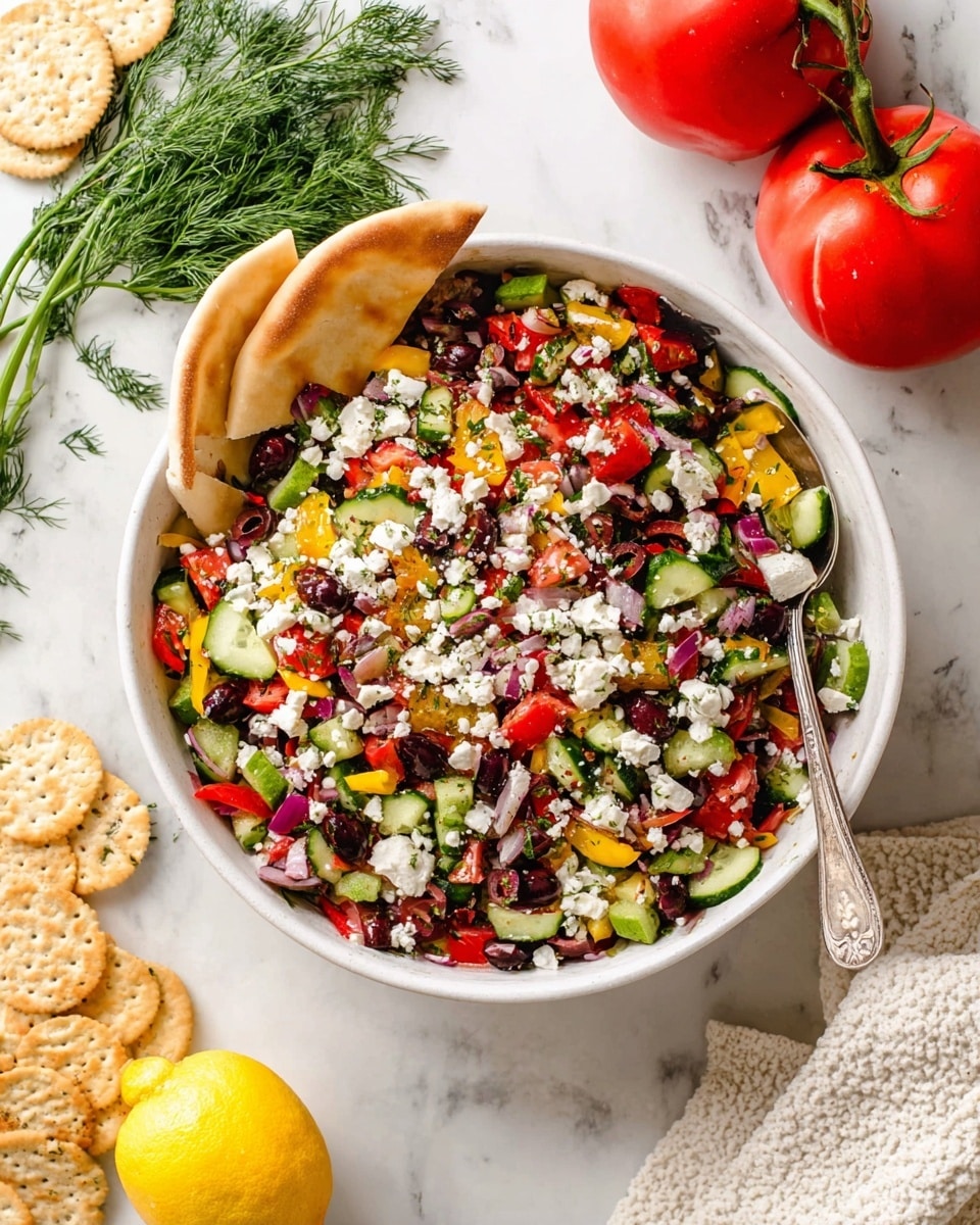 Chopped Greek Salad Recipe