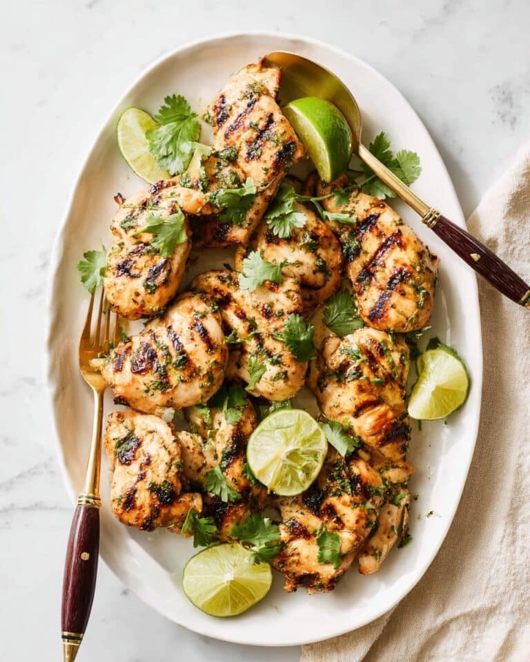 Grilled Cilantro Lime Chicken Thighs Recipe