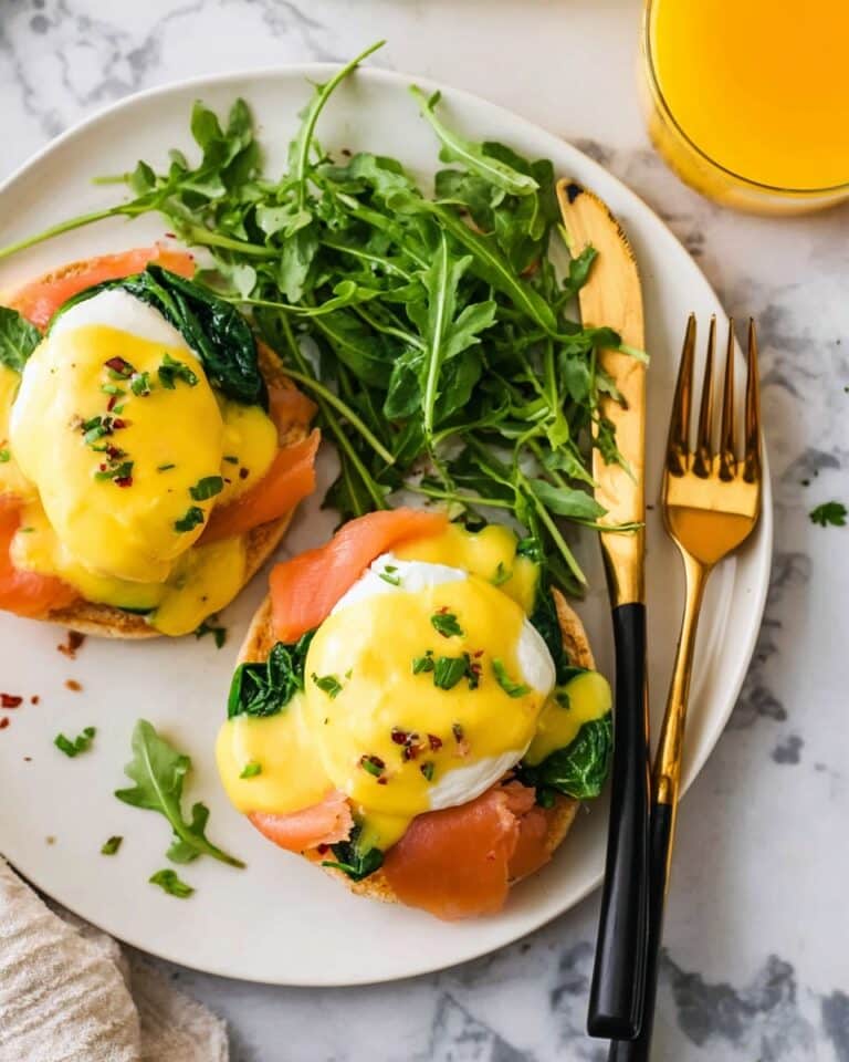 Smoked Salmon Eggs Benedict Recipe