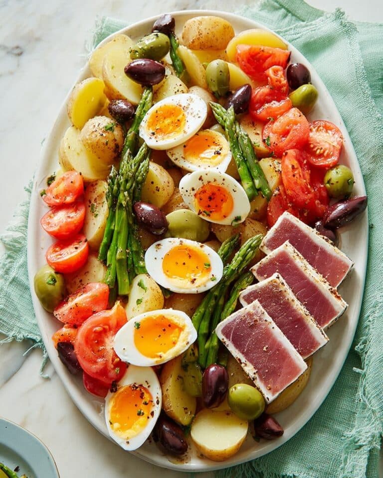 Seared Tuna & Asparagus Niçoise Recipe