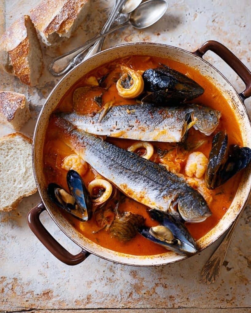 Sea Bass & Seafood Italian One-Pot Recipe