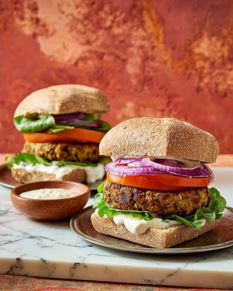 Moroccan-Style Lamb Burgers Recipe