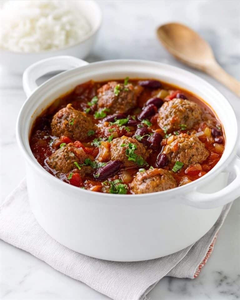Smoky Mexican Meatball Stew Recipe