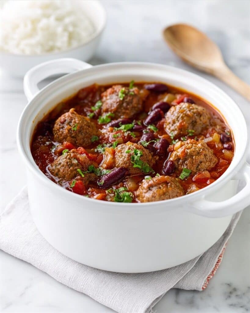Smoky Mexican Meatball Stew Recipe