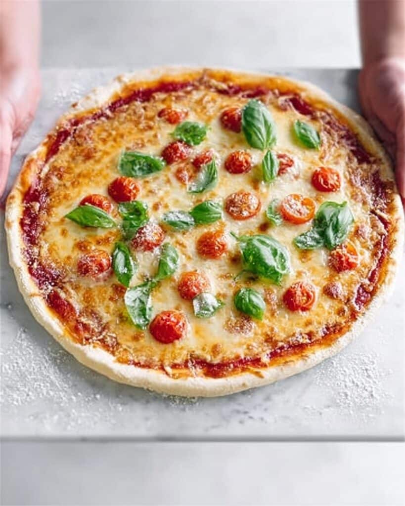 Pizza Margherita in 4 Easy Steps Recipe