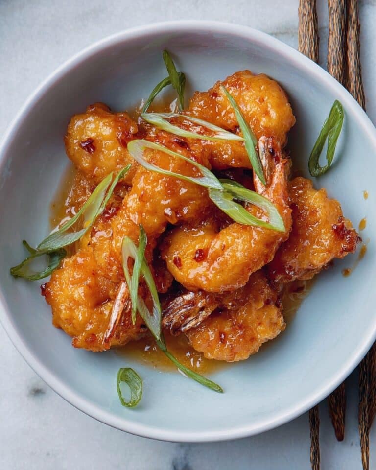 Fried Prawns with Garlicky Hot Pepper Sauce Recipe