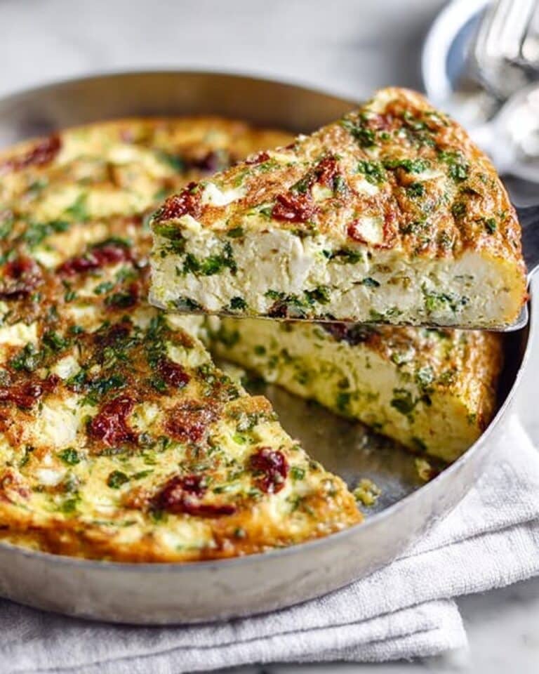 Pea, Feta & Summer Herb Frittata Recipe
