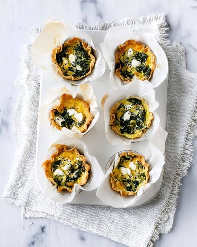 Mini Spinach & Cottage Cheese Frittatas Recipe