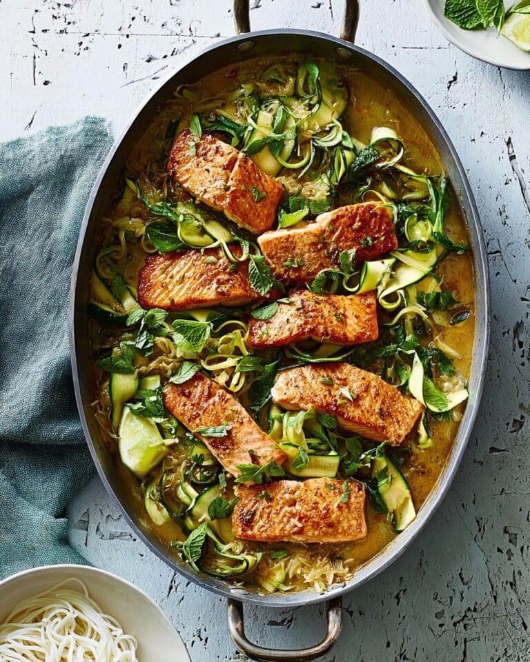 One-Pan Thai Green Salmon Recipe
