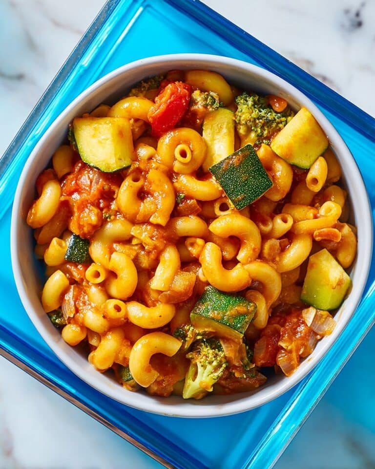 Storecupboard Saucy Pasta & Chickpeas Recipe
