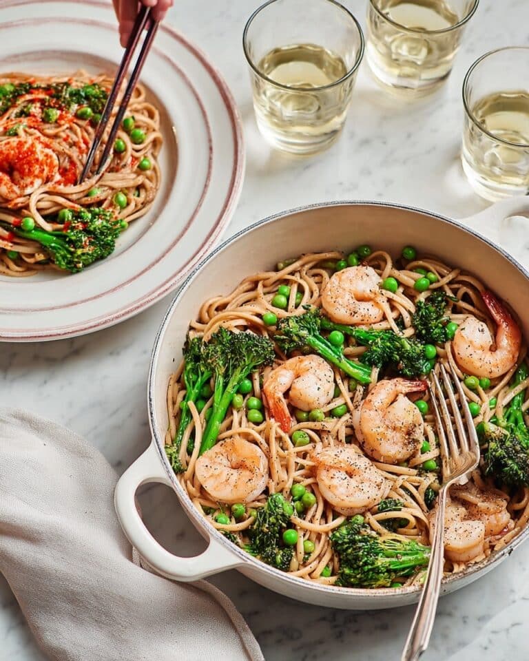 Sriracha & Lime Prawn Linguine Recipe