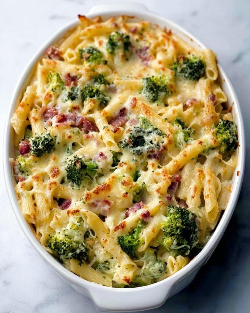 Crusty Pasta & Broccoli Bake Recipe