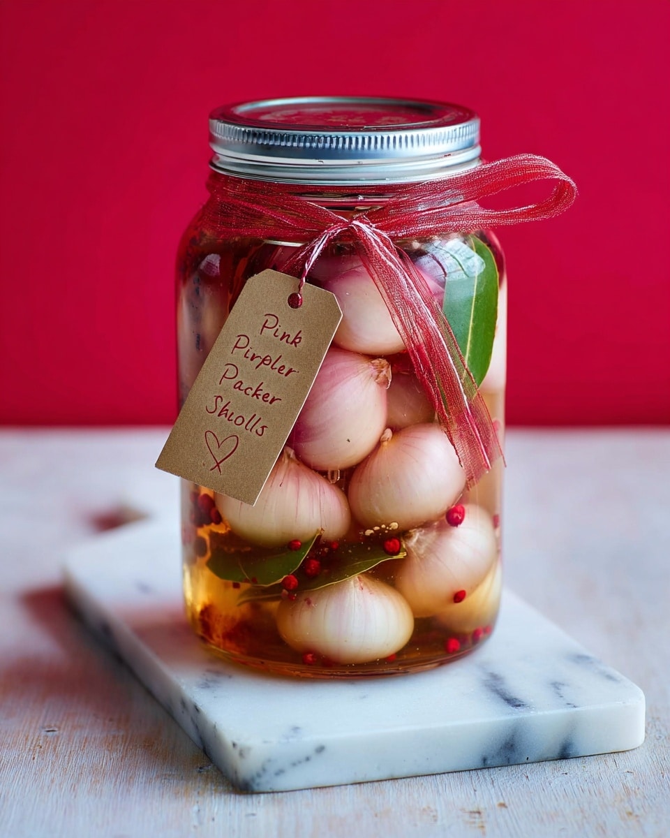 Pink Pepper Pickled Shallots Recipe