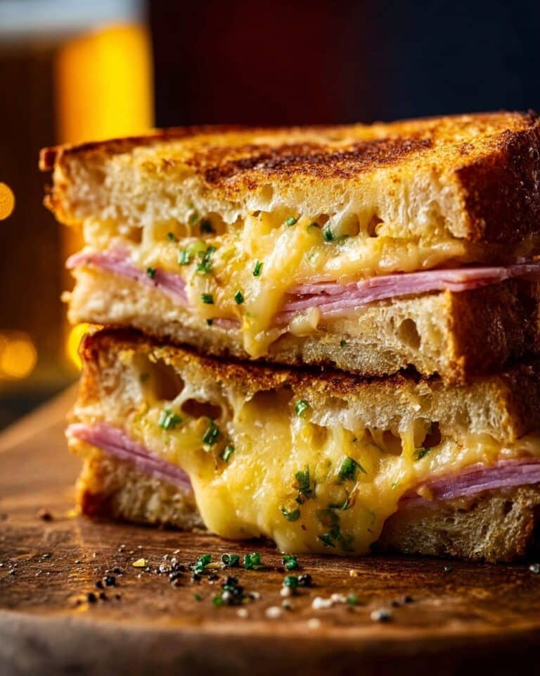Air-Fryer Cheese & Ham Toastie Recipe