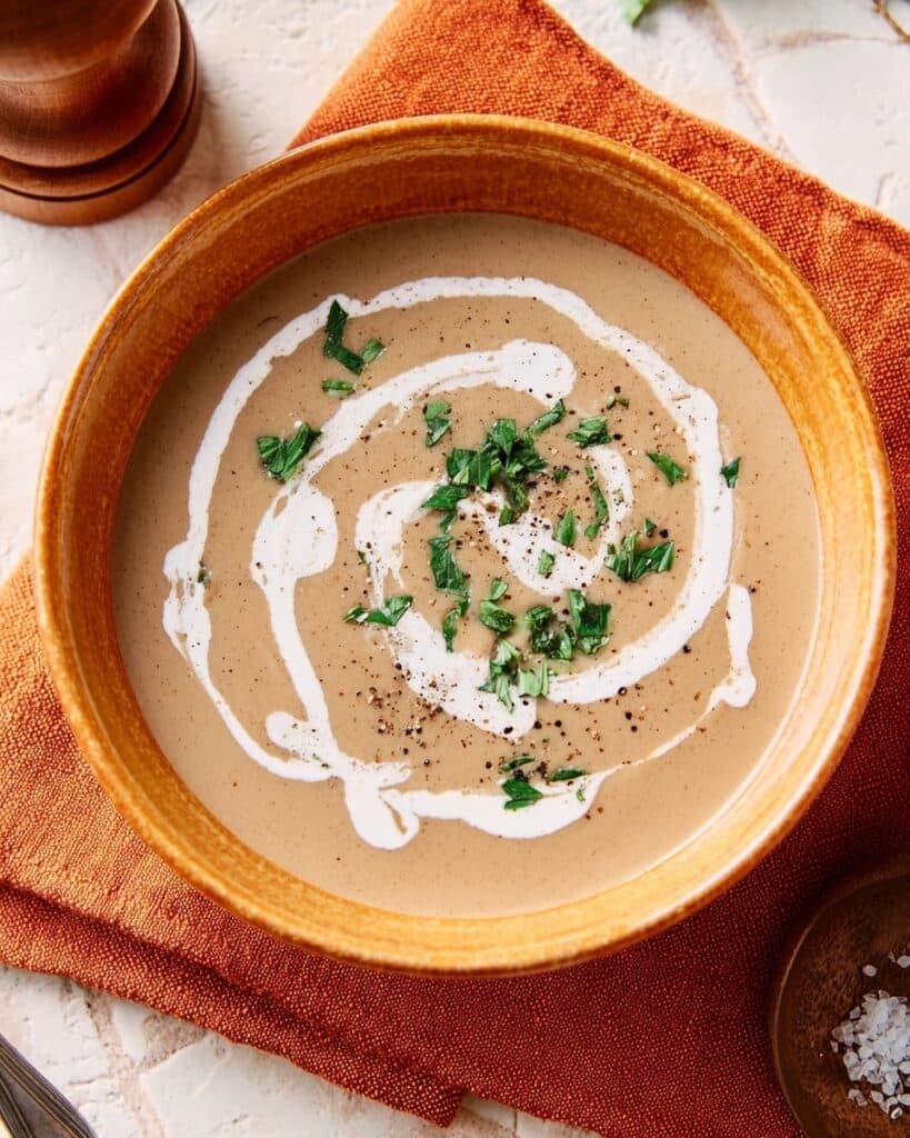 Creamy Mushroom Soup in a Soup Maker Recipe