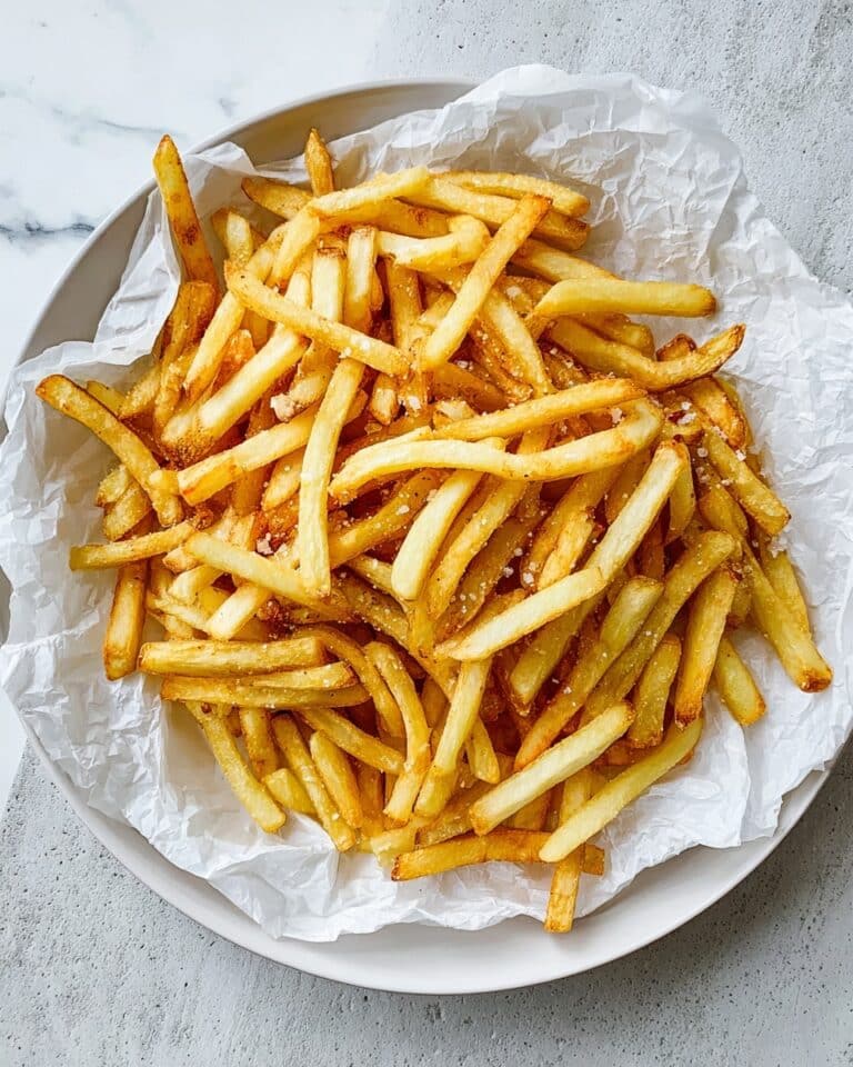 Perfect Crispy French Fries Recipe
