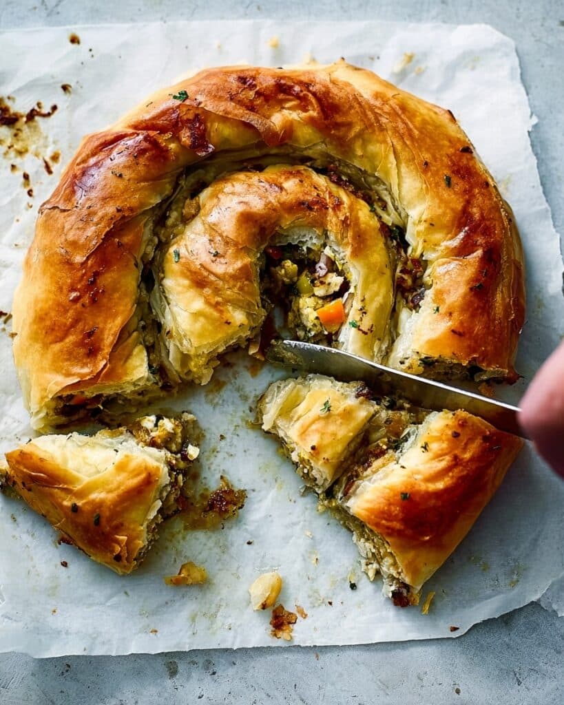 Turkey Twist Pie Recipe