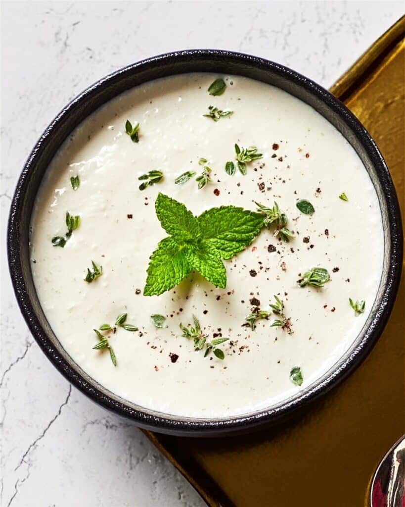 Sourdough Bread Sauce with Shallots and Aromatic Spices Recipe