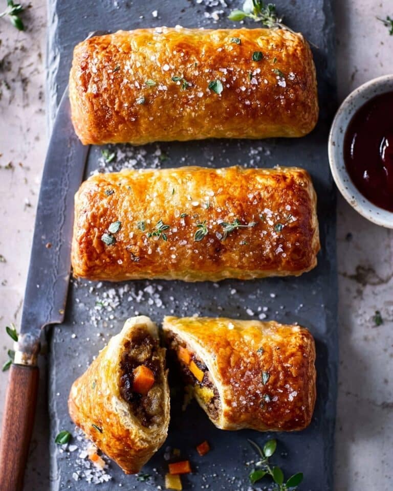 Beetroot & Squash Wellingtons with Kale Pesto Recipe