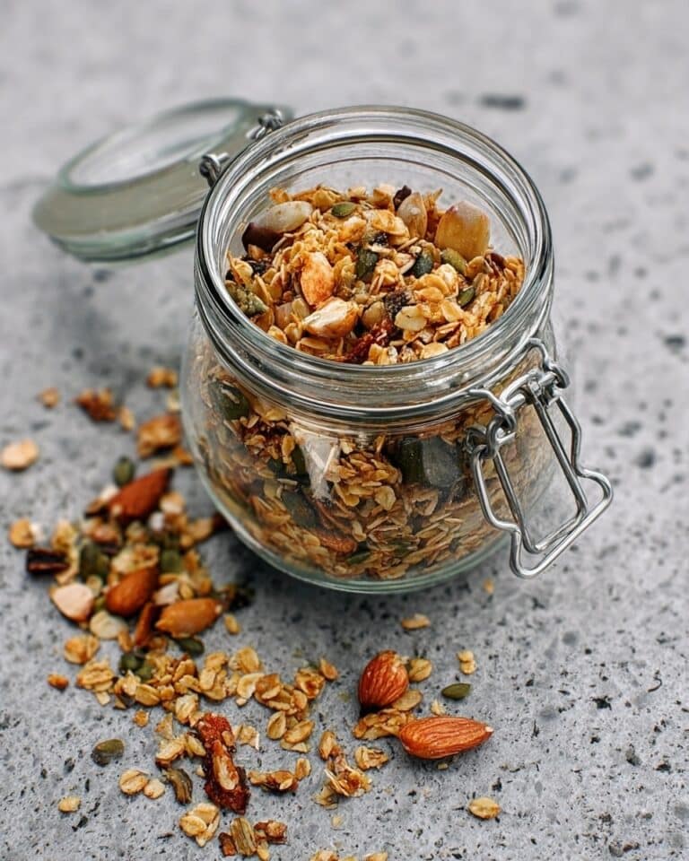 Savory Spiced Granola with Pumpkin Seeds and Cashews Recipe