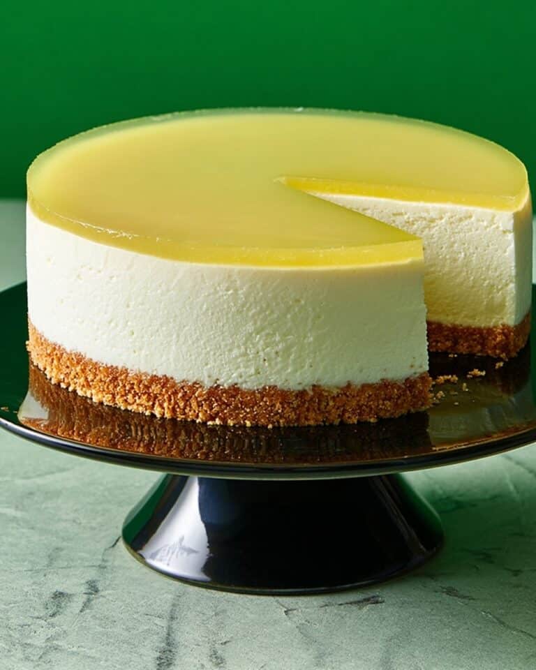 Layered Lime Cheesecake Recipe
