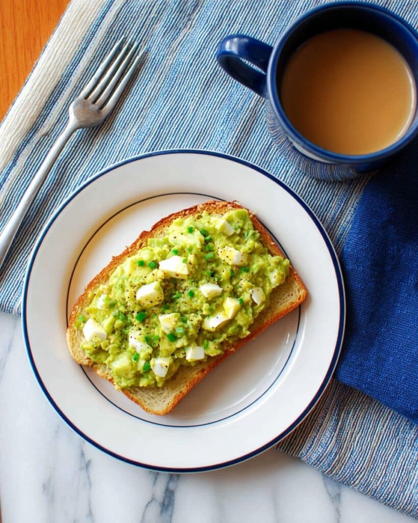 Avocado Egg Salad Toast Recipe