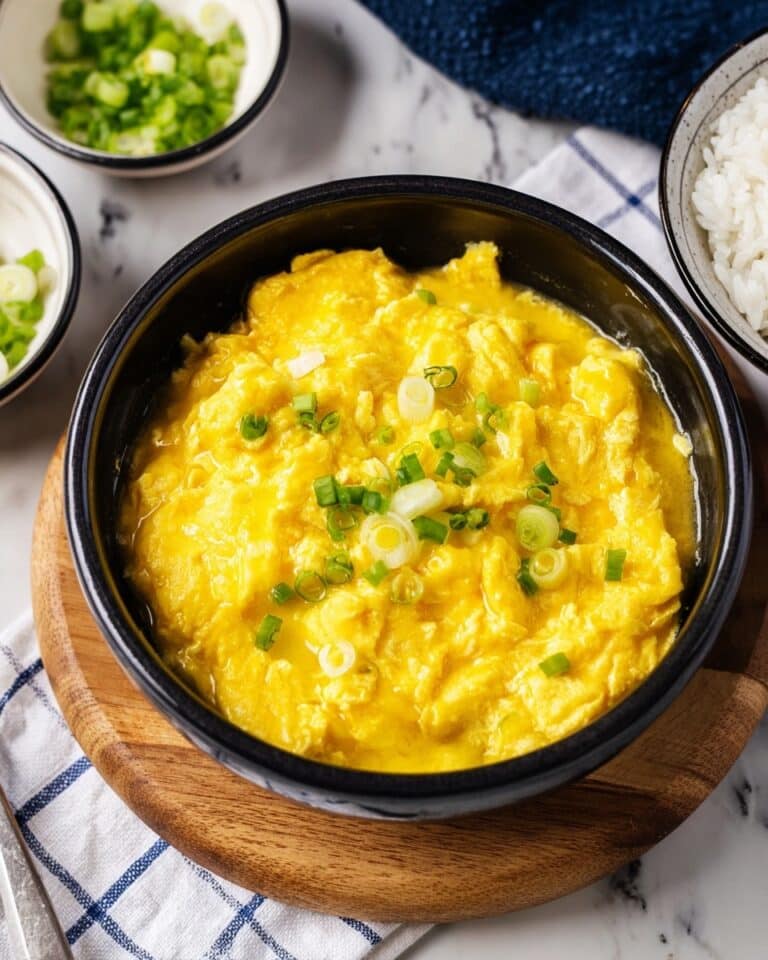 Korean Steamed Eggs Recipe