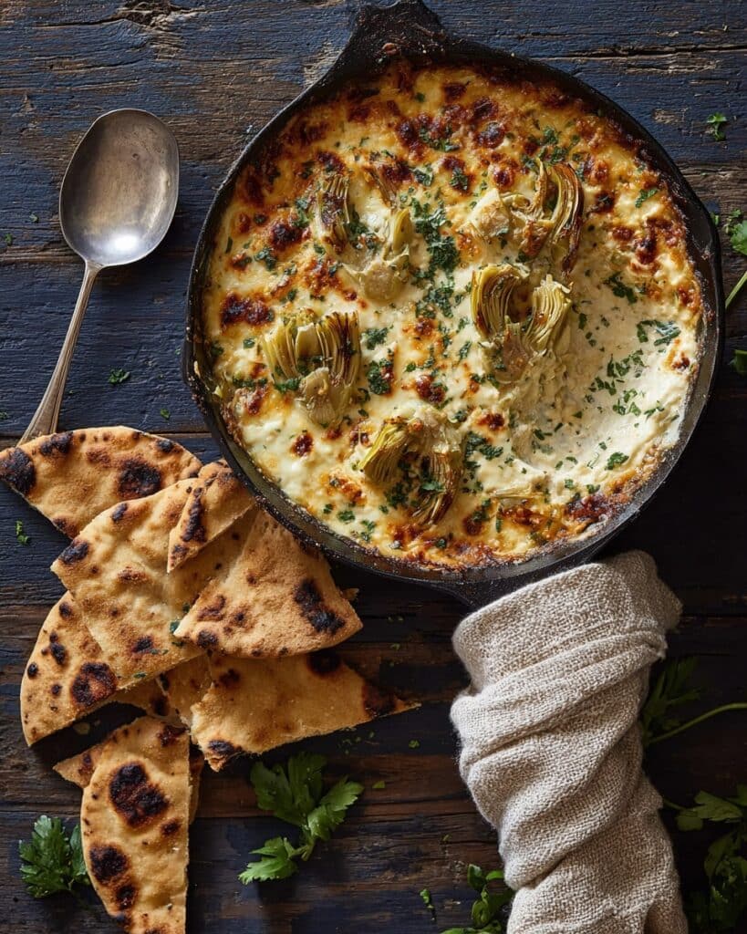 Cheesy Artichoke Dip Recipe
