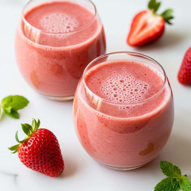 Healing Fresh Pineapple Berry Juice Recipe