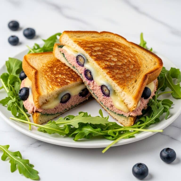 Blueberry Balsamic Grilled Cheese Recipe