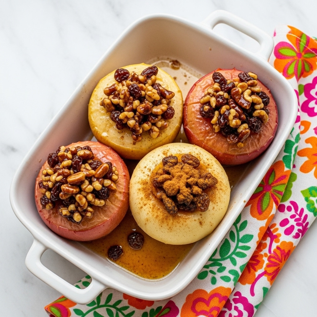 Maple Glazed Baked Apples Recipe