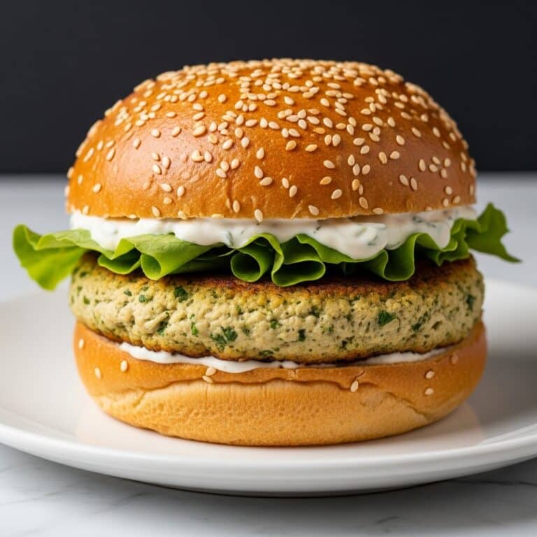 Spicy Tuna Burgers with Wasabi Mayo and Sesame Buns Recipe