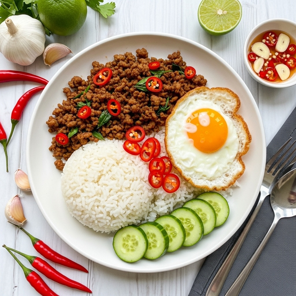 15-Minute Thai Basil Stir-Fry (Pad Krapow) Recipe