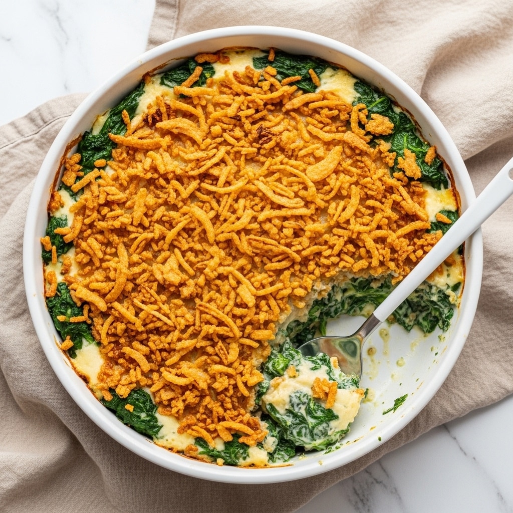 Quick and Easy Spinach Gratin Recipe