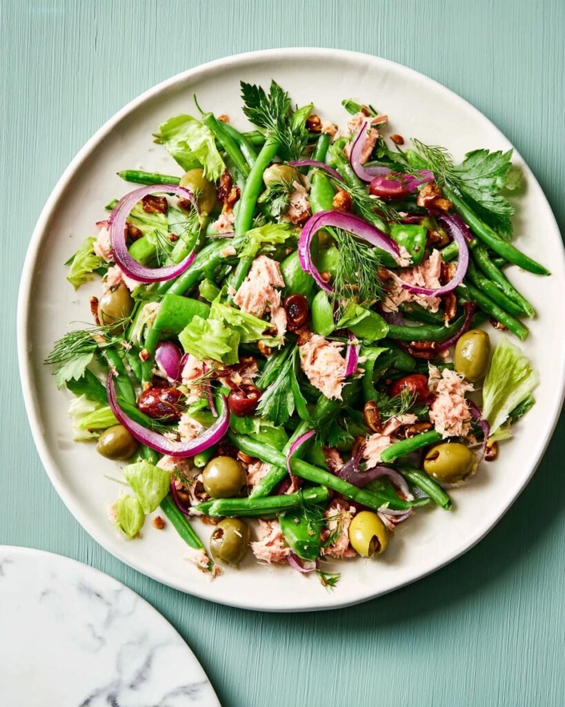 Tuna, Bean & Olive Salad Recipe