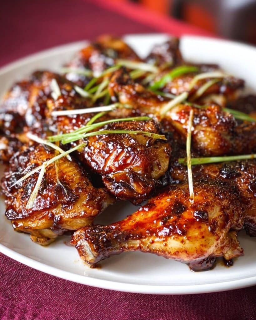 Festive Golden Five-Spice Chicken Recipe