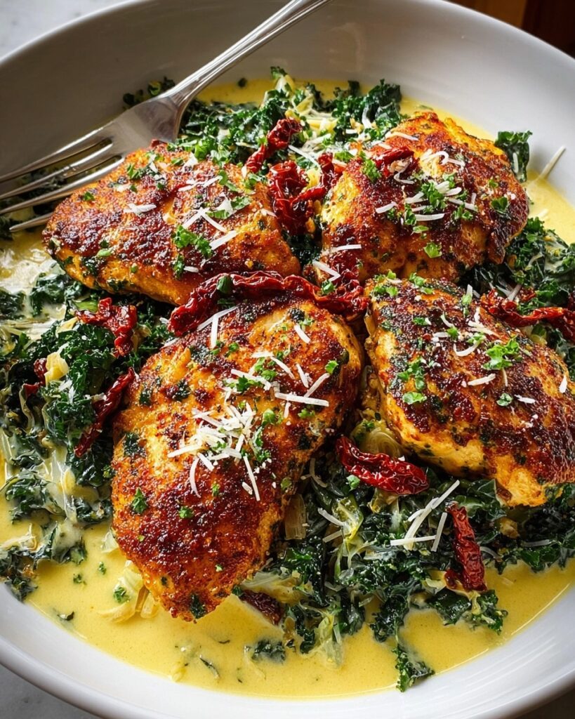 One-Pot Creamy Tuscan Chicken Recipe