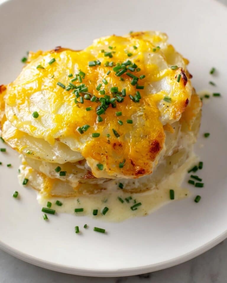 Cheesy Scalloped Potatoes Recipe