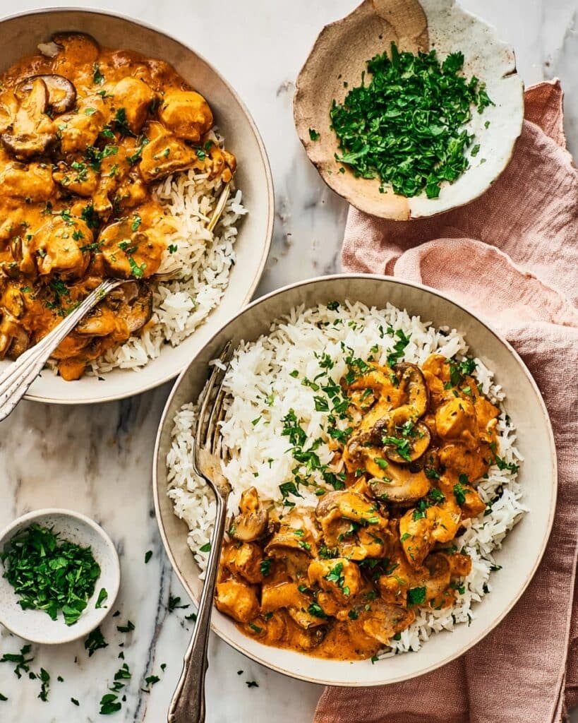 Simple Mushroom Curry Recipe