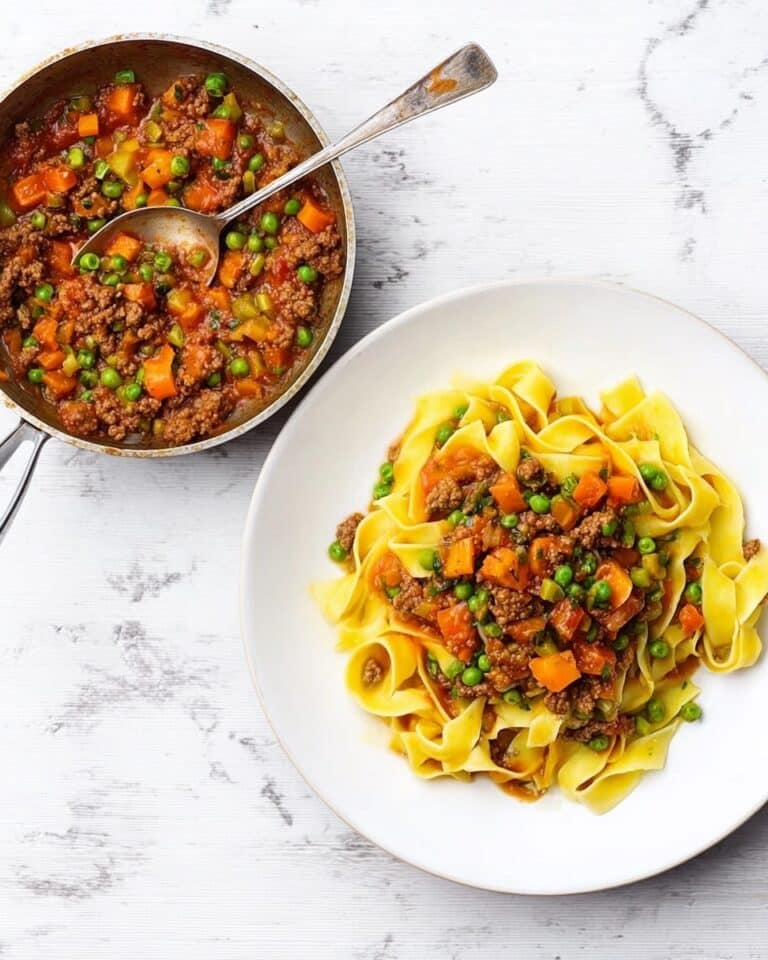 More Veg, Less Meat Summer Bolognese Recipe