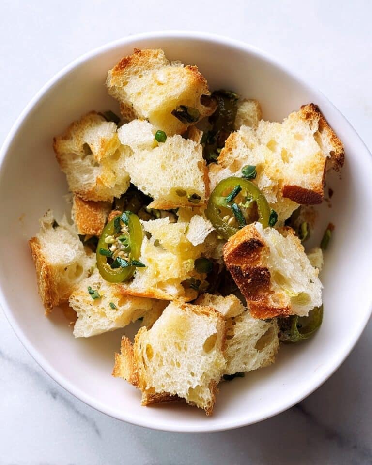 Homemade Garlic Seed Croutons Recipe