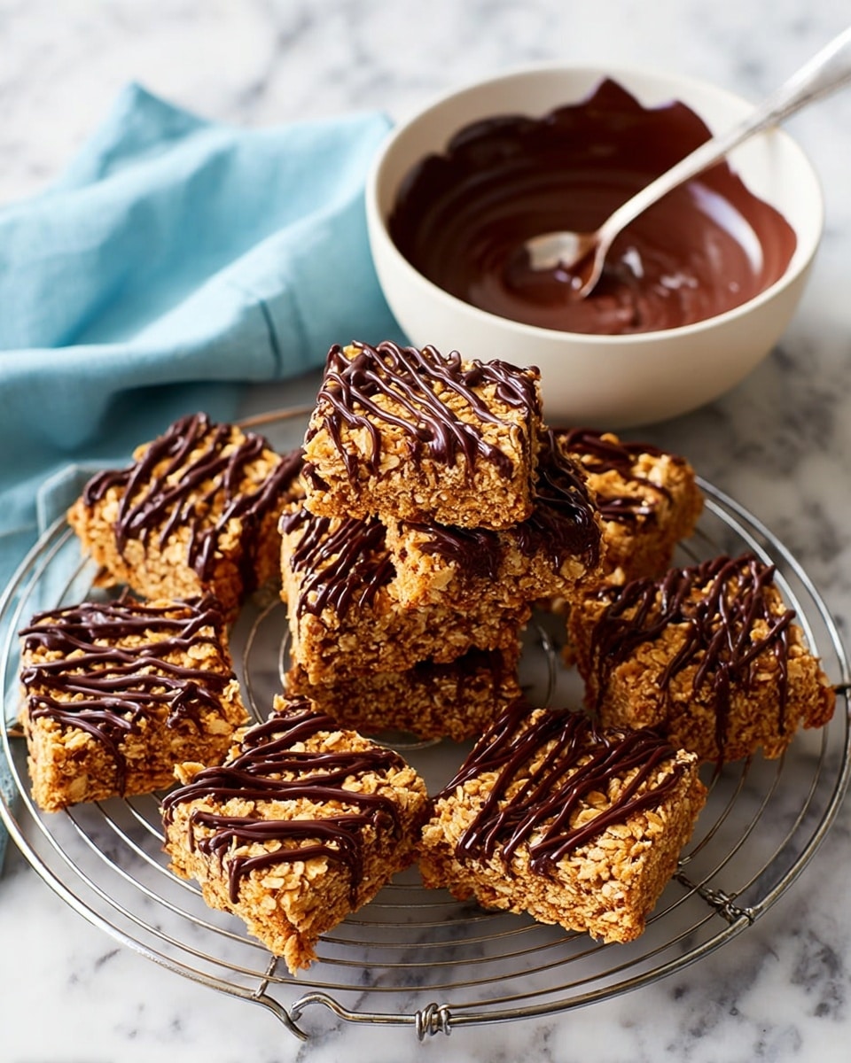 Pear & Chocolate Flapjacks Recipe