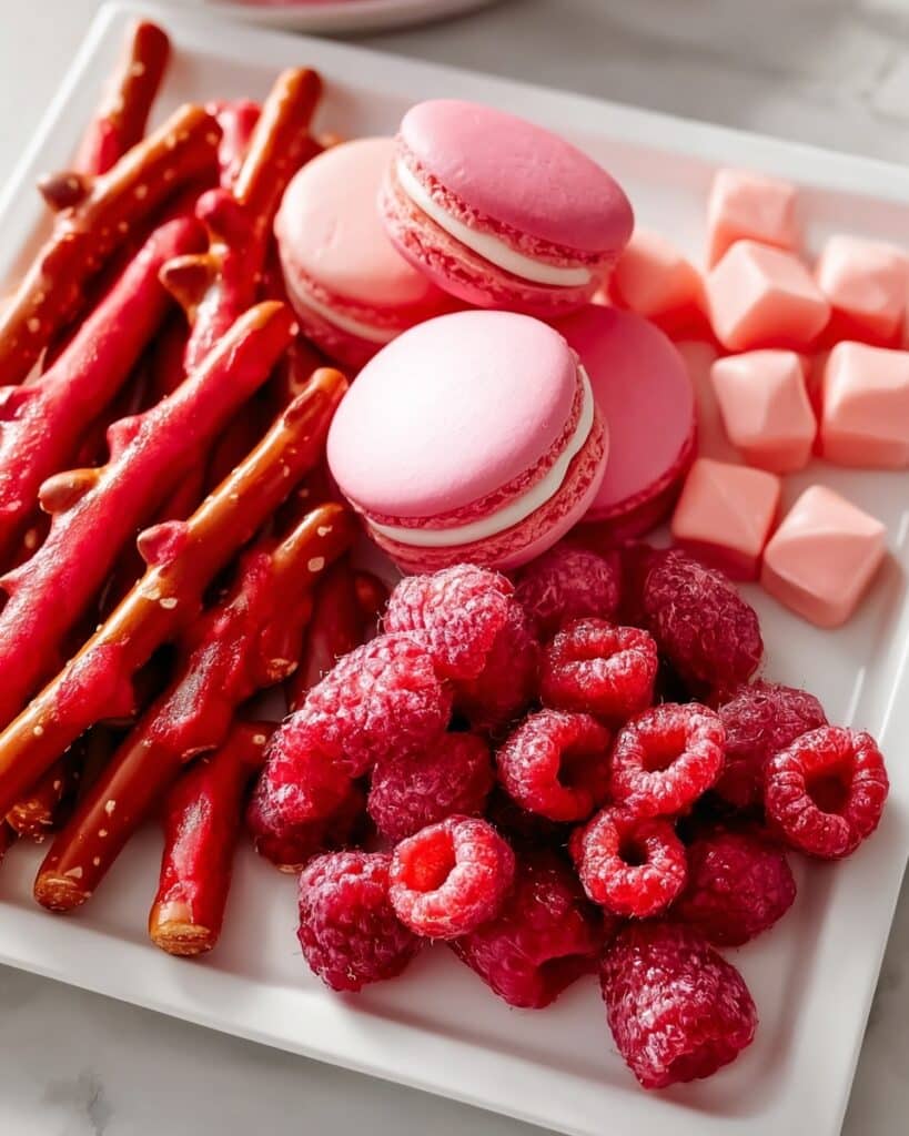 Pink and Blue Snack Board Recipe