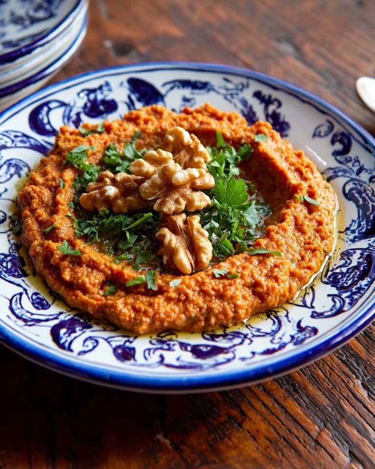 Muhammara: Red Pepper and Walnut Dip Recipe