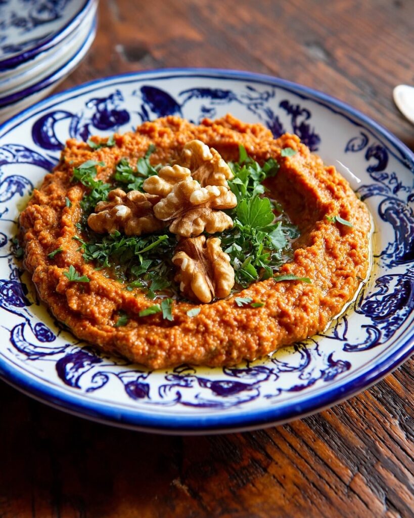 Muhammara: Red Pepper and Walnut Dip Recipe
