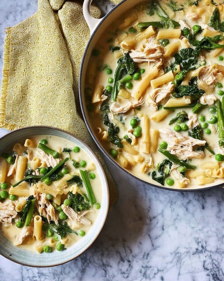 Creamy One-Pan Chicken & Broccoli Pasta Recipe